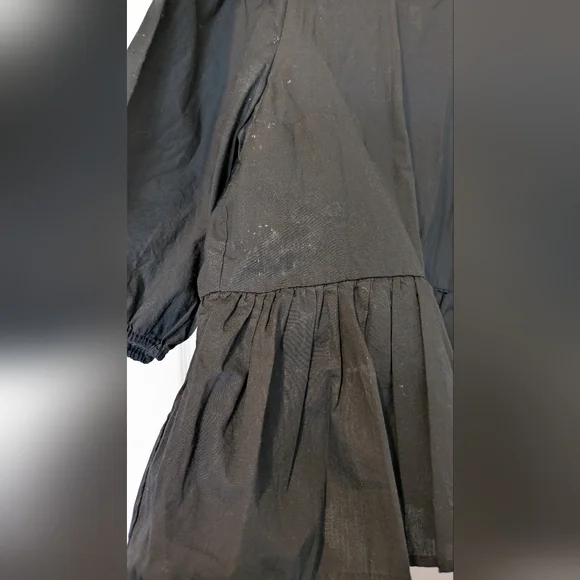 Black Ruffled Shirt - Picture 3 of 8